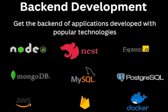 build develop a powerful backend with nestjs, mysql, typescript, and websockets
