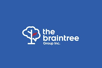 design a modern minimalist business finance group logo