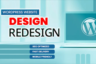 design wordpress website using elementor and divi builder