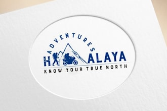 make a modern photography, travel, tourism, hotels, beaches, and resorts logo