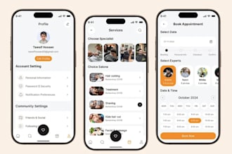 launch beauty salon app, spa booking app, appointment booking app