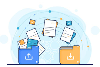 do data entry and convert file from PDF to excel, words, sheets or document