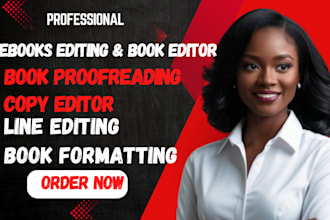 proofread edit format your manuscript copy edit fiction nonfiction ebook  writer