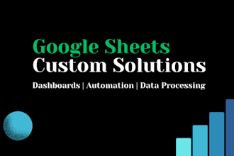create interactive google sheets dashboards
