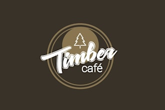 design a vintage unique outdoor coffee shop logo