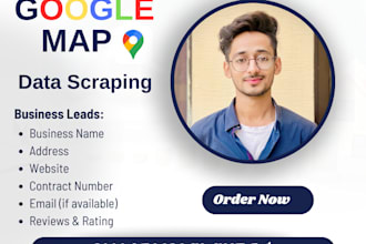 extract google maps data scraping for leads and contacts