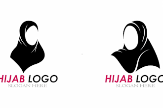 do hijab logo design for your brand