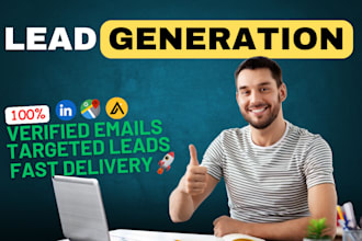 provide b2b lead generation and email list building services