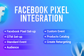 setup facebook pixel and ecommerce event with tag manager