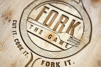 design a custom modern minimalist food brand restaurant logo