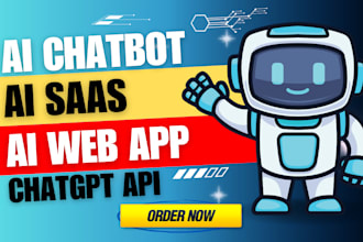 build an ai chatbot, ai saas app, or ai web application using chatgpt API
