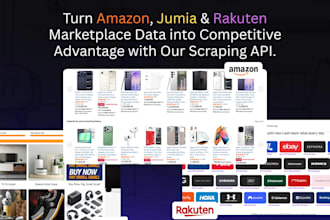 temu jumia amazon rakuten costco walmart shein data scraping