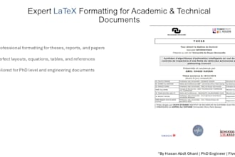 professionally format your latex documents and reports