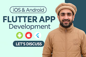 develop a complete figma to flutter and flutter backend