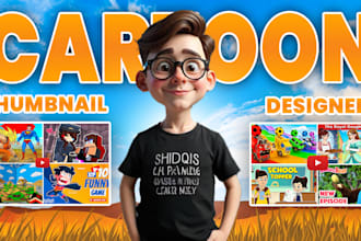 design cartoon thumbnail roblox magnetic in just 48 hours