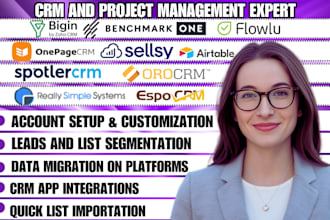 setup benchmark sessly onepage crm spotler crm oro crm espo crm simple systems