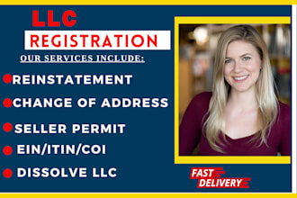 do llc amendment, address change, dissolution, ein and llc reinstatement