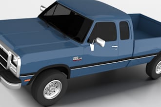 recreate 3d car model, 3d car rendering,3d game vehicle zmodele, fivem car, gtav