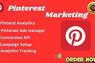 be your pinterest marketing manager, run effective ads campaign, SEO strategist
