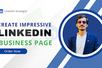 create your impressive linkedin business page