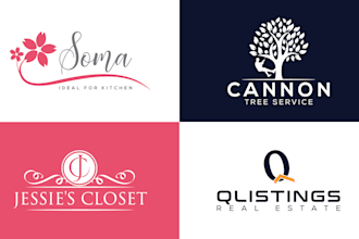 make minimalist unique and stunning business logo design