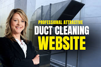 design your duct cleaning website