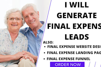generate final expense leads burial insurance leads