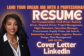 write warehouse transportation logistics supply chain procurement resume