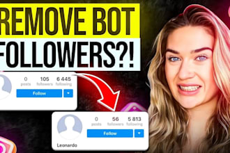 do professional instagram unfollow to get rid of bot, ghost, and spam followers