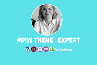 help to fix divi builder issue and divi theme customization