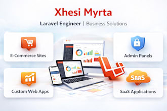 custom laravel web applications