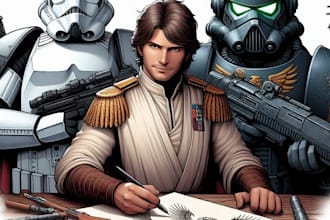 sculpt 2d miniature model, warhammer 40k