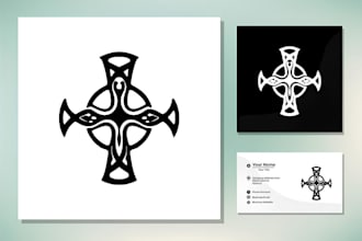 create best christian ministry or modern church logo design