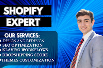 create a shopify website design shopify dropshipping store shopify store design