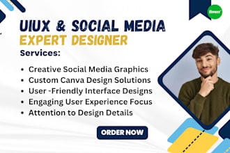 design high quality website mockups, canva templates, dashboard UI UX services