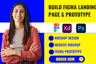 design figma website figma landing page figma prototype mockup design ui ux