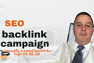high authority manual SEO backlinks campaign with ai optimized keyword
