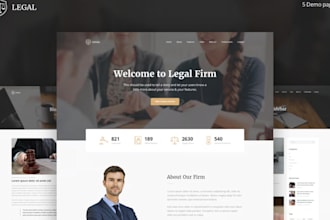 fix, redesign or revamp your law firm website on wix or squarespace