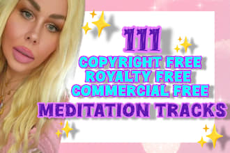 deliver copyright free meditation music tracks