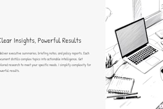 write executive summaries, briefing notes, and reports