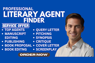 find active literary agent for movie script novel query letter synopsis