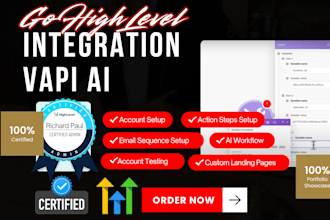 set up and integrate gohighlevel with existing system api zapier klaviyo vapi ai