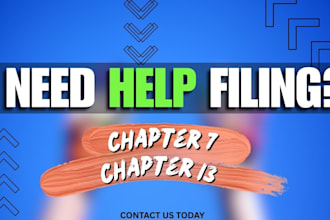be your chapter 7 or 13 bankruptcy attorney and filing expert