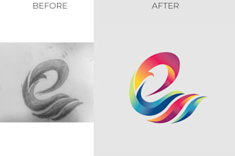 convert image into vector, redraw and trace with precision