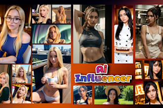 create virtual ai model or influencer with consistent images
