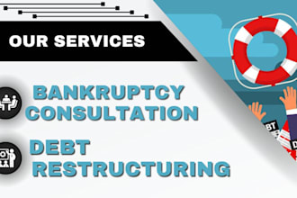 help you file for bankruptcy with debt relief and document support