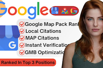 do verified  and optimized google my business listing, gmb instant verification