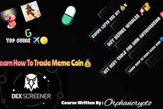 teach you to be trade meme coin find 100x coin before whales