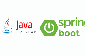 develop web application, rest API using java spring boot