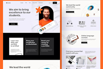 build elearning website, educational website, education website, lms website